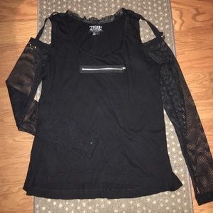 Tripp NYC Fishnet Long Sleeve